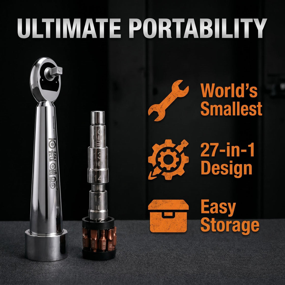PocketPit™ 27-in-1 Pocket Motorcycle Tool Kit