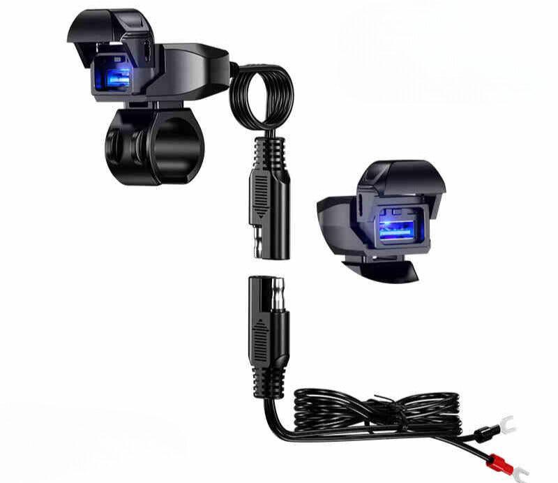 Motorcycle Modified Fast Charging USB Type-C Port