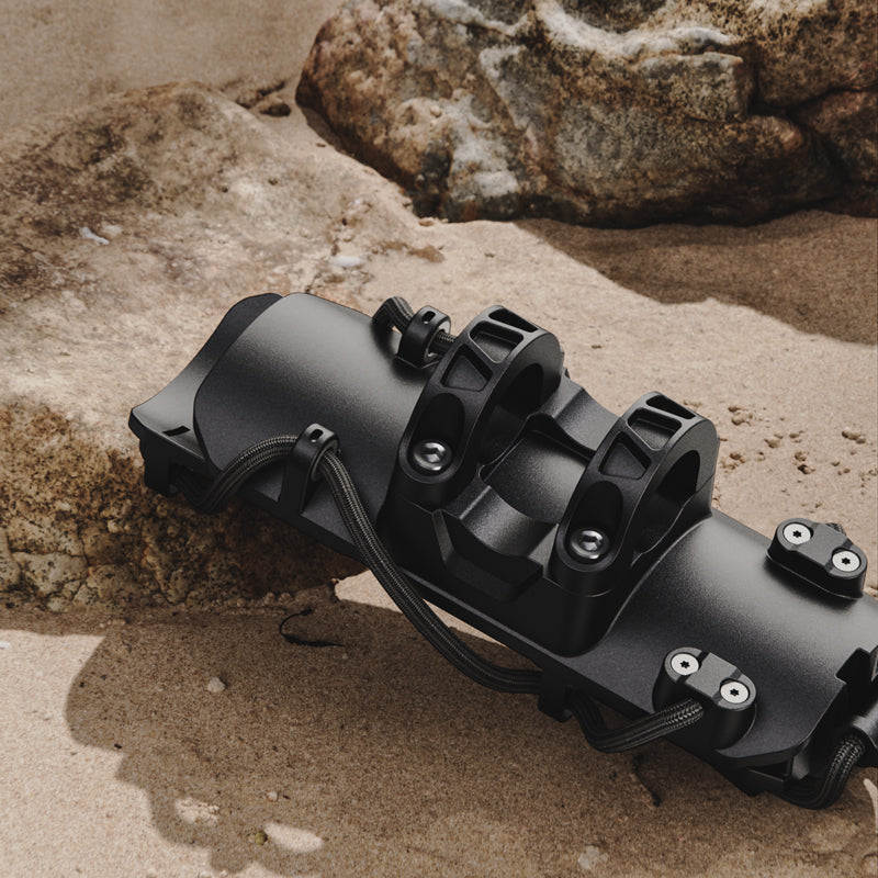 LOBOO CSHJ-1 Universal Bottle Holder – Adjustable Nylon Mount for Motorcycle Crash Bar, Trunk, or Side Box