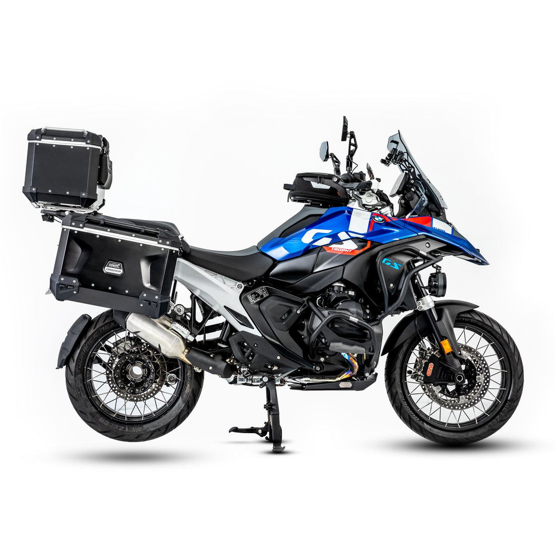 LOBOO CONQUEROR Aluminum Cases & Racks Set for BMW R1300GS / R1300GS Adventure
