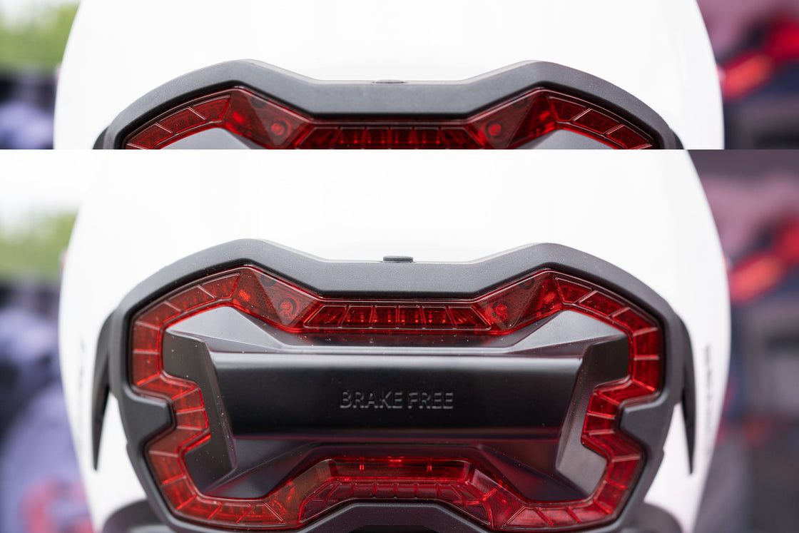 Brake Free Helmet Brake Light Black Brake Free USB-C