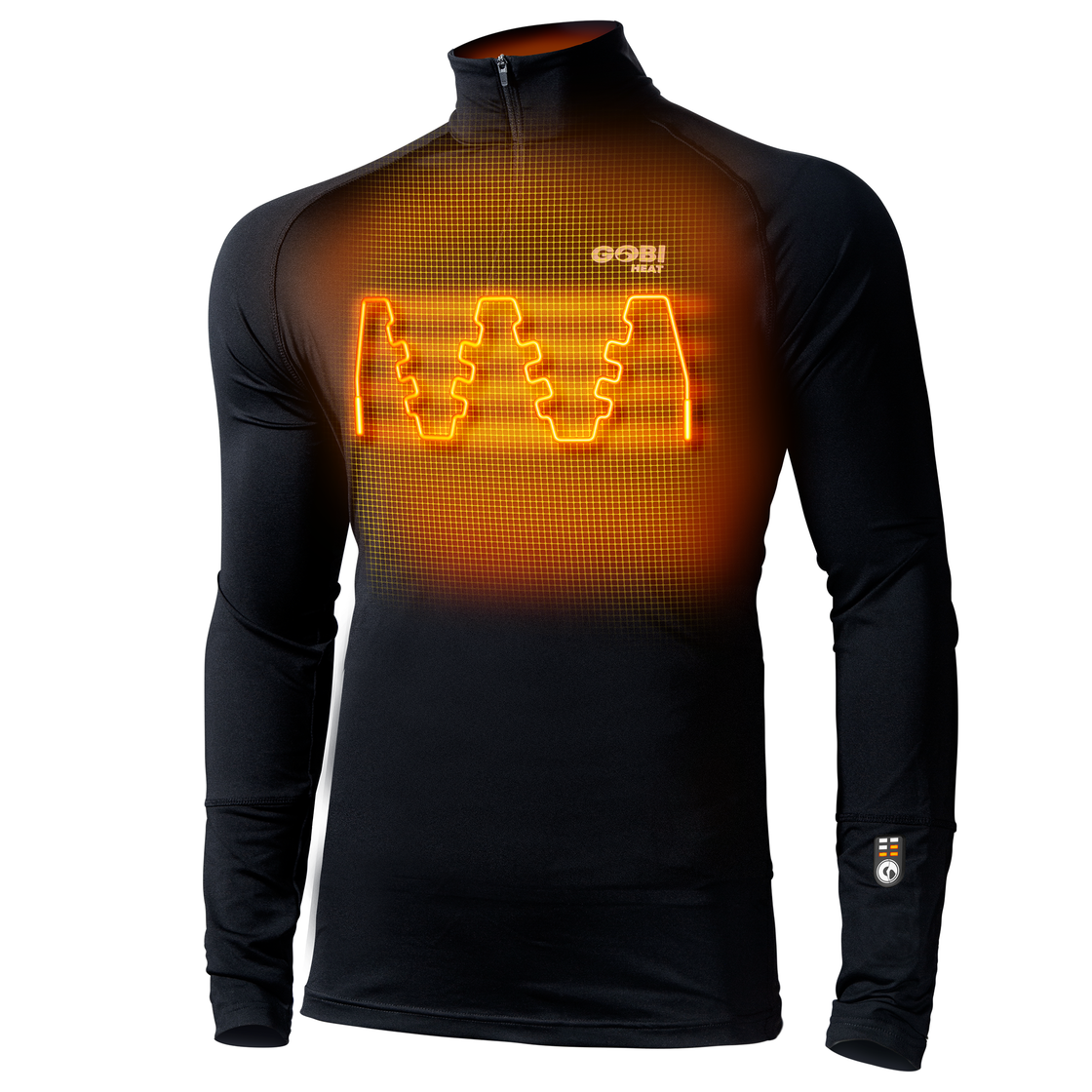 FlexCore Men’s Heated Base Layer Shirt - Dual Control