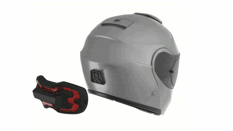 Brake Free Helmet Brake Light  Extra Helmet Light Mounts
