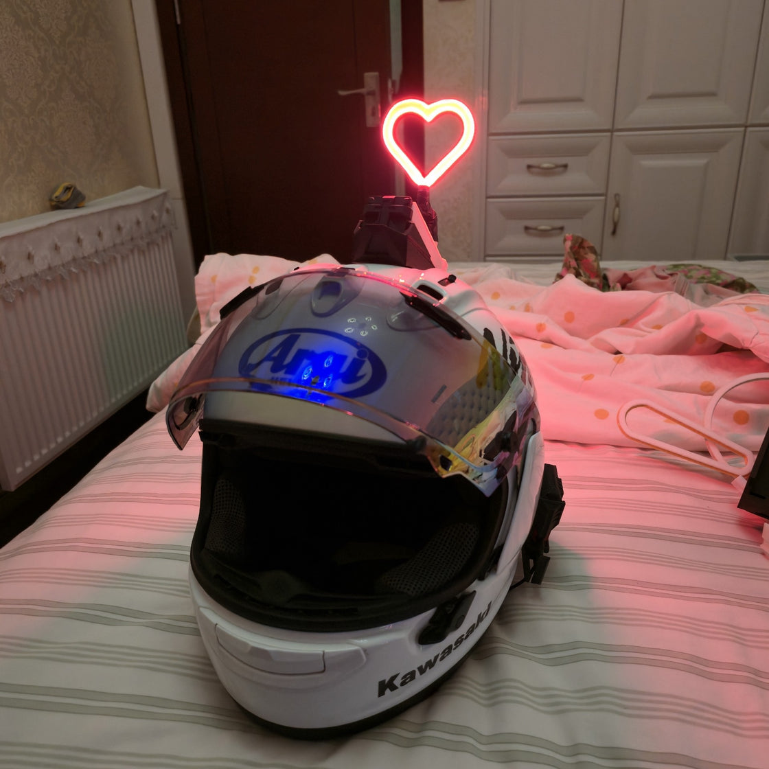 Personalized Helmet Decoration Light