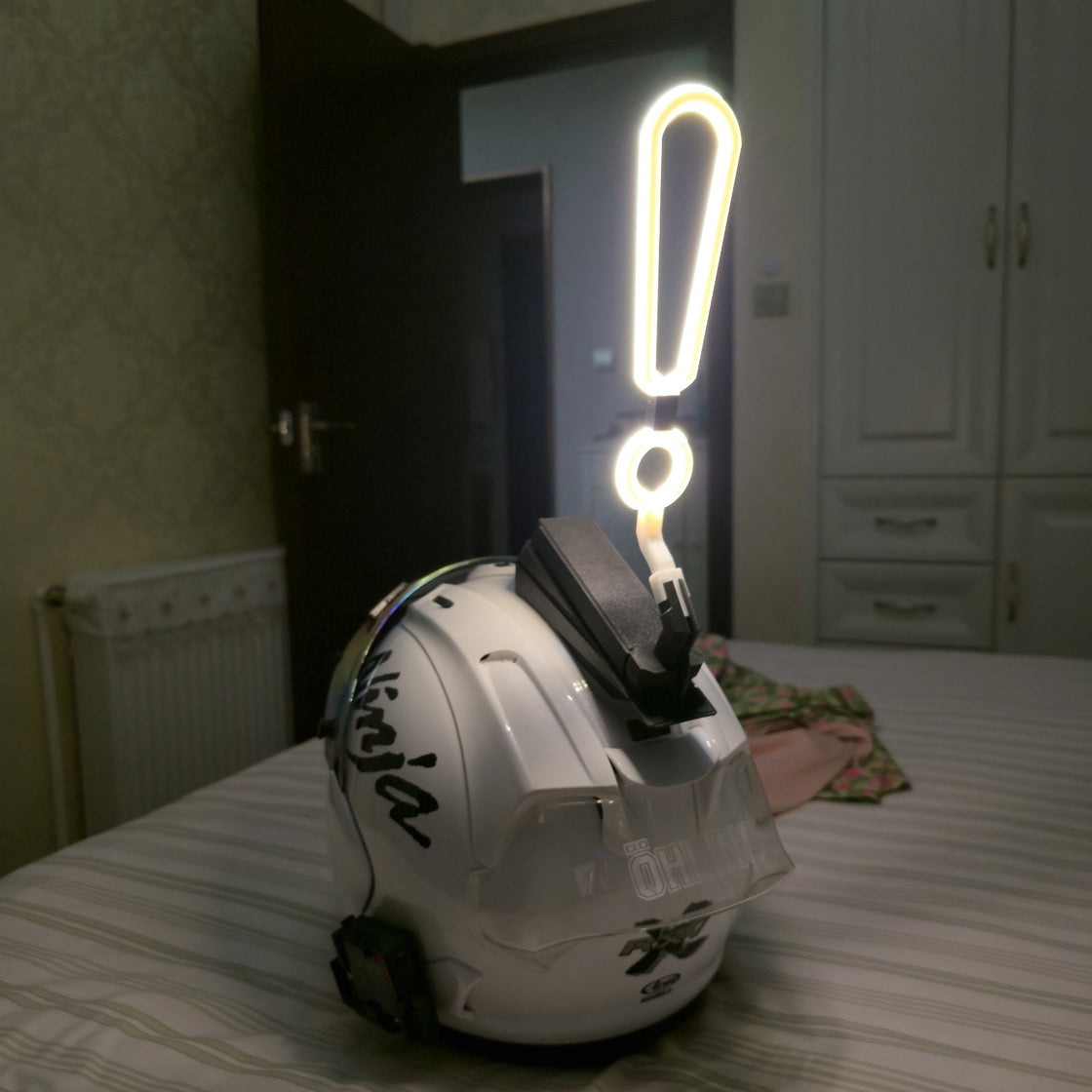 Personalized Helmet Decoration Light