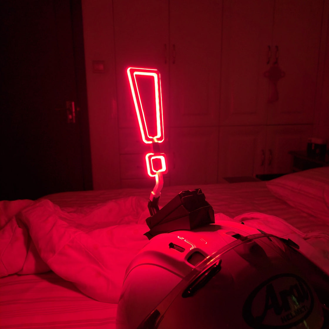 Personalized Helmet Decoration Light