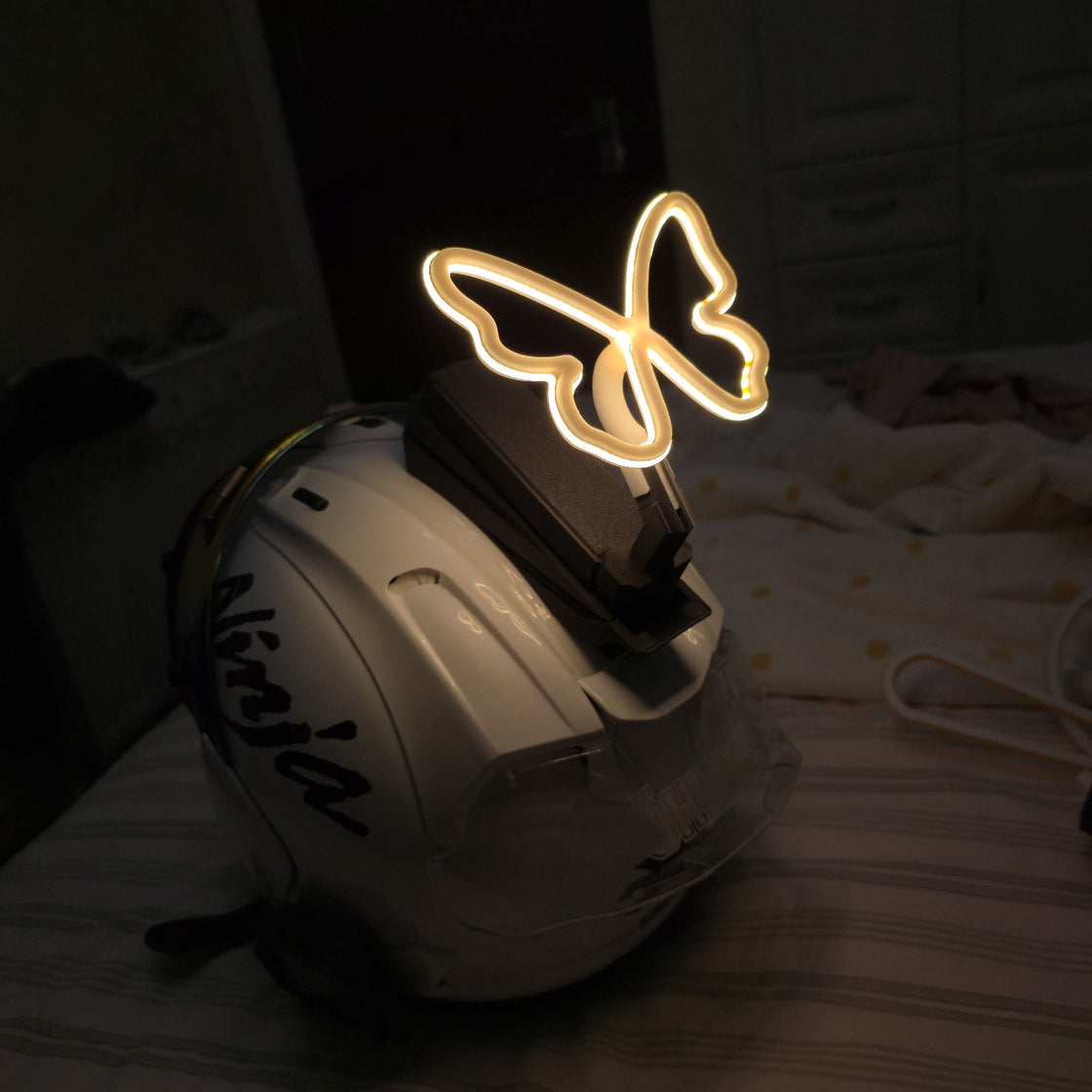 Personalized Helmet Decoration Light