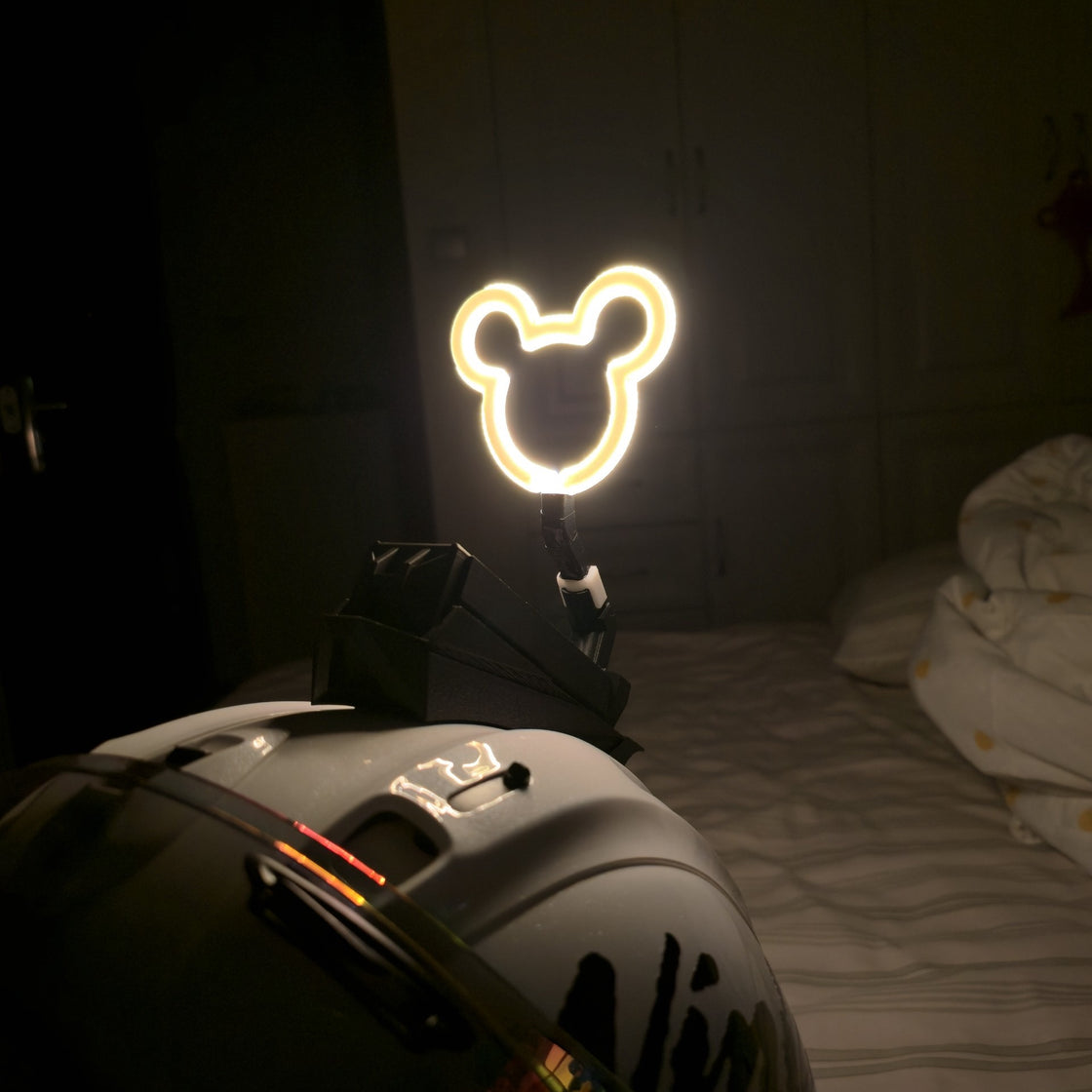 Personalized Helmet Decoration Light