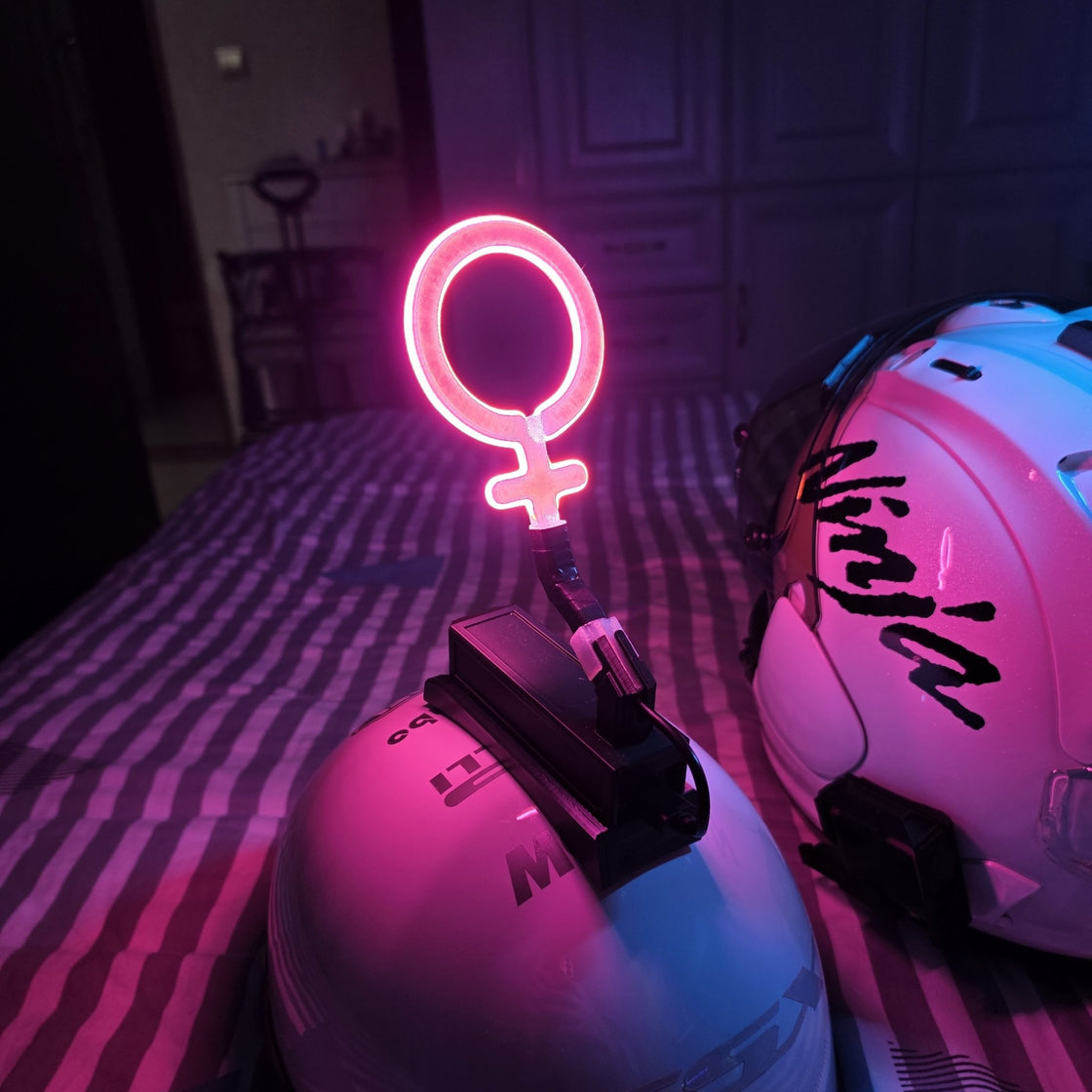 Personalized Helmet Decoration Light