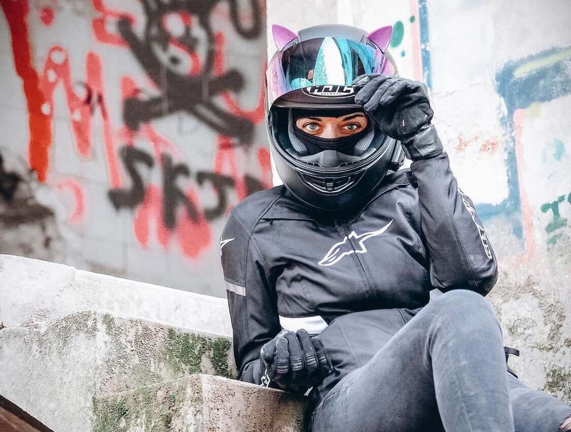 MagNeatOhz: Cat Ears for Helmet Pink
