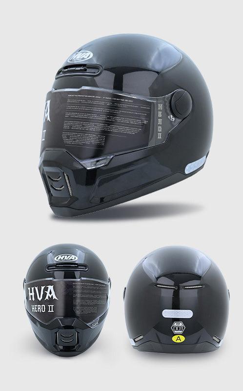full face motorcycle helmet for sale HVA™ Retro Full-Face Motorcycle Helmet