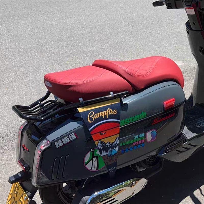 Vintage Scooter Decorative Flag