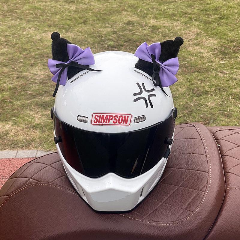 Motorcycle Helmet Cute Headgear Collection F – Bean's Moto Booth