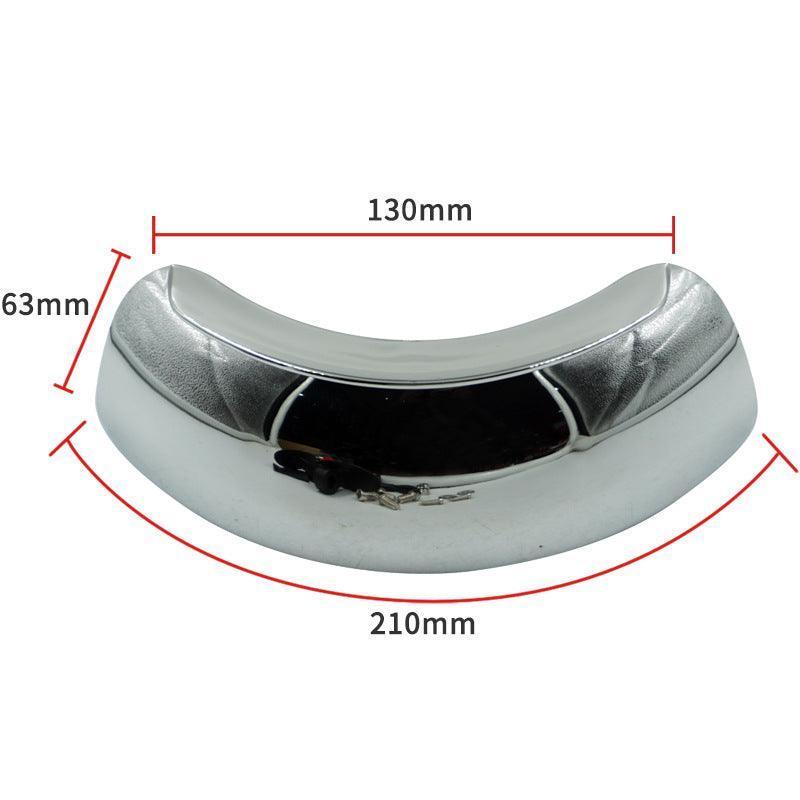 180° Ultra-Wide Angle Motorcycle Rearview Mirror