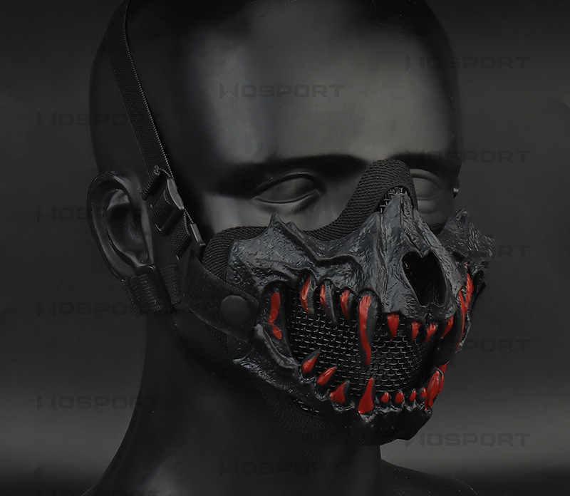 Tactical Protective Wolf Fang Motorcycle Riding Mask – Bean's Moto Booth