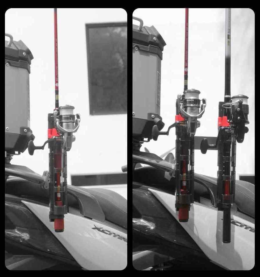 Motorcycle Fishing Rod Storage Rack Motorcycle Fishing Rod Storage Rack