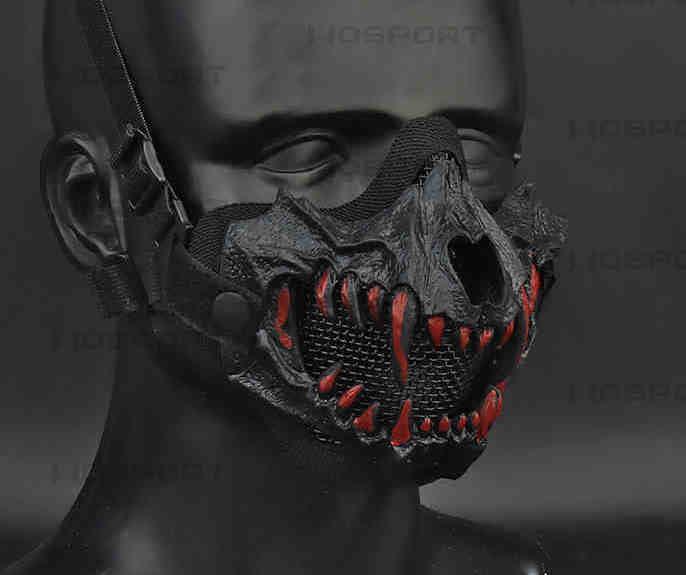 fangs motorcycle helmet Tactical Protective Wolf Fang Motorcycle Riding Mask – Bean's Moto Booth