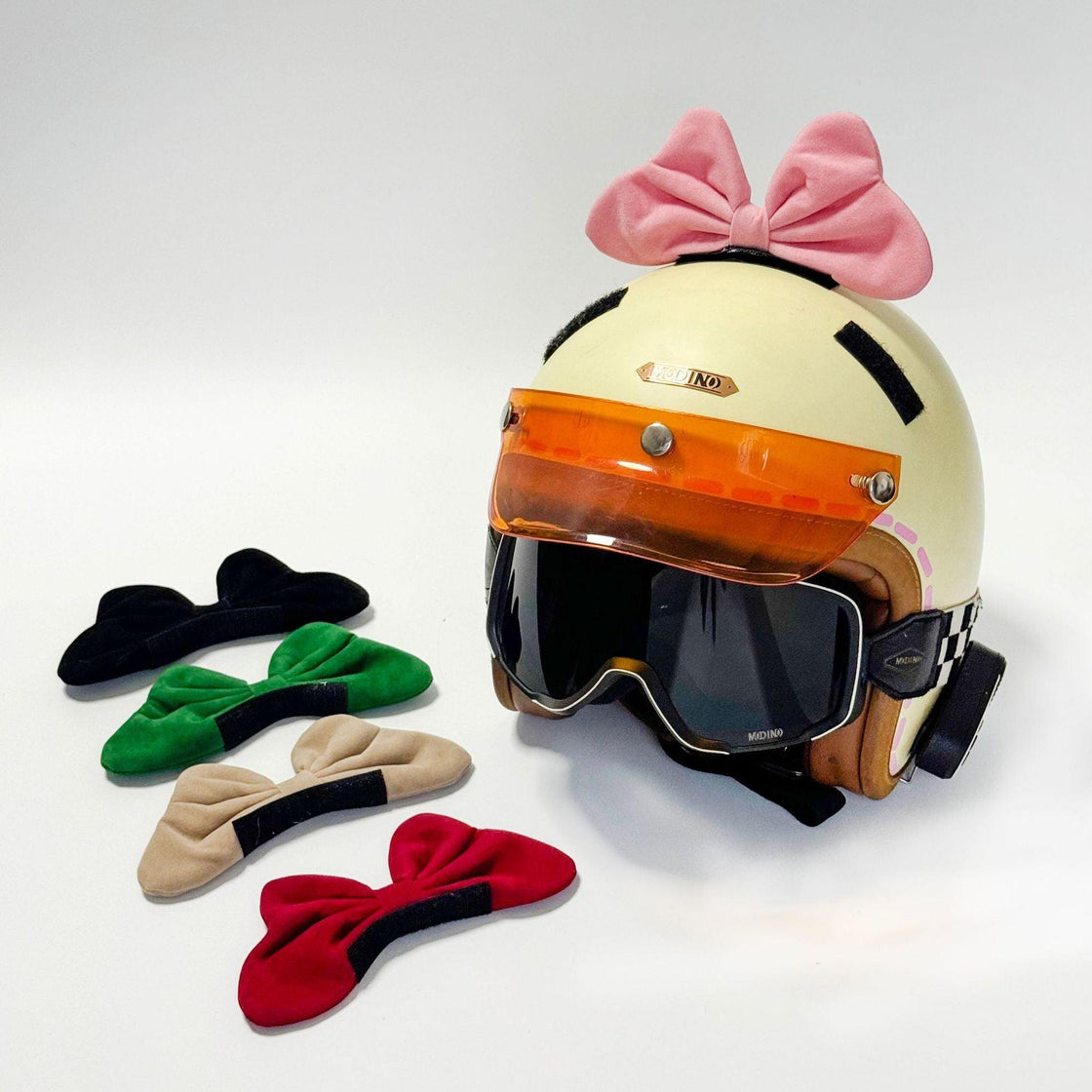 cute motorcycle helmet Motorcycle Helmet Cute Headgear Collection C – Bean's Moto Booth