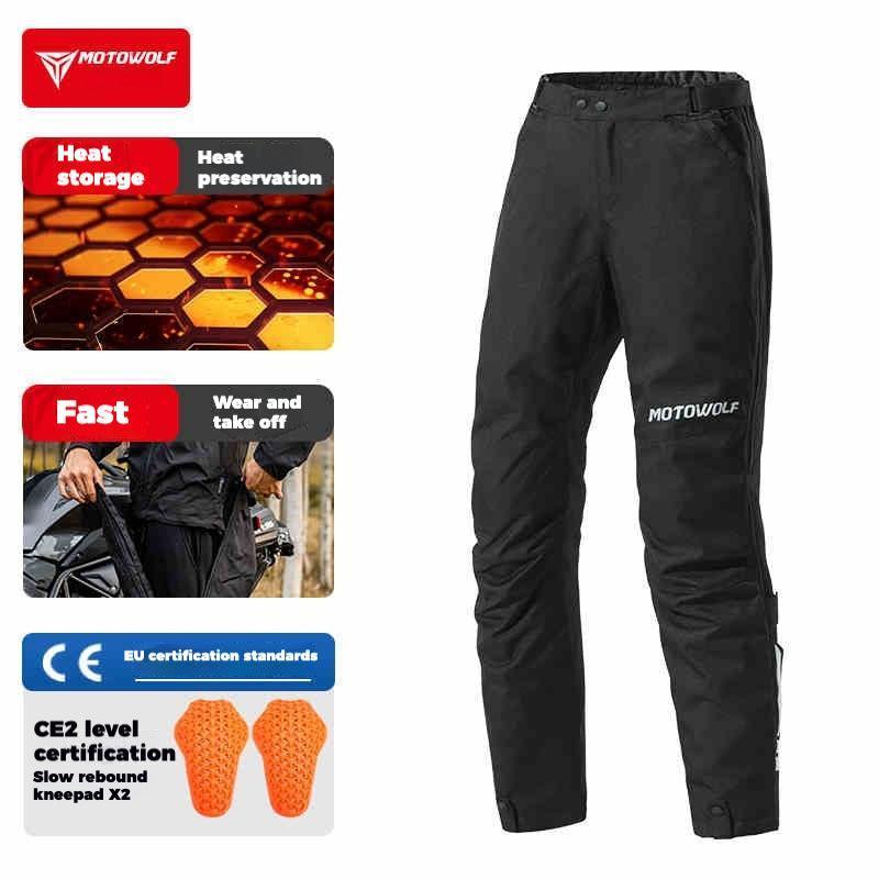 MOTOWOLF™ Motorcycle Winter Quick-Release Windproof Thermal Pants
