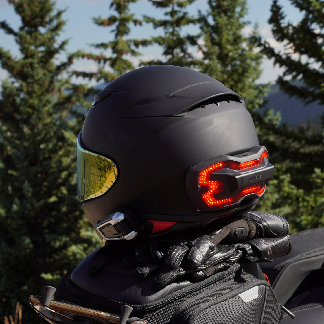 Brake Free Helmet Brake Light RF1400 Helmet Mount