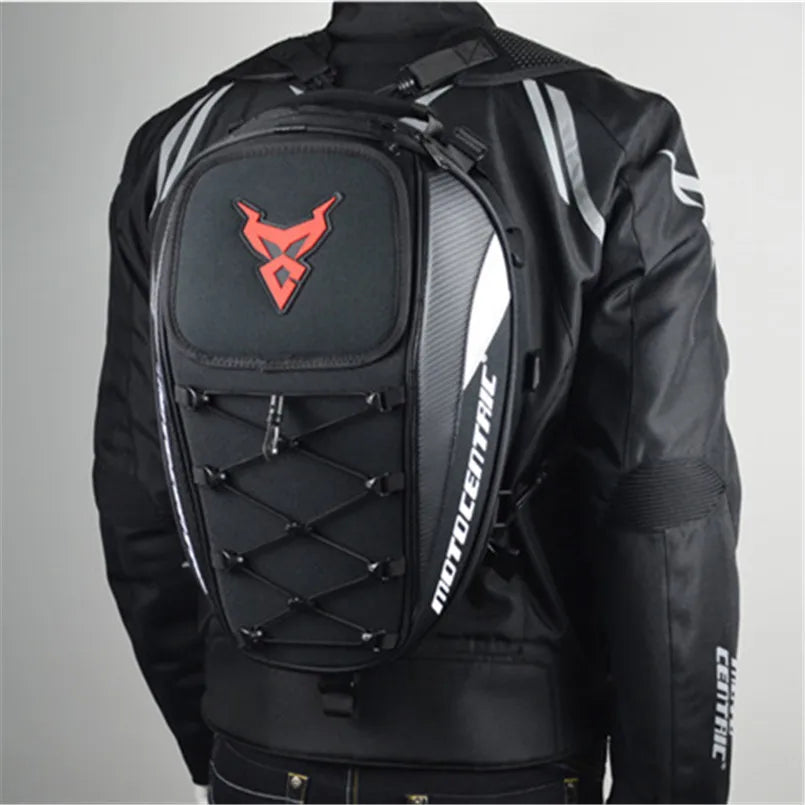 Motocentric Motorcycle Back Seat Bags Waterproof Multifunctional