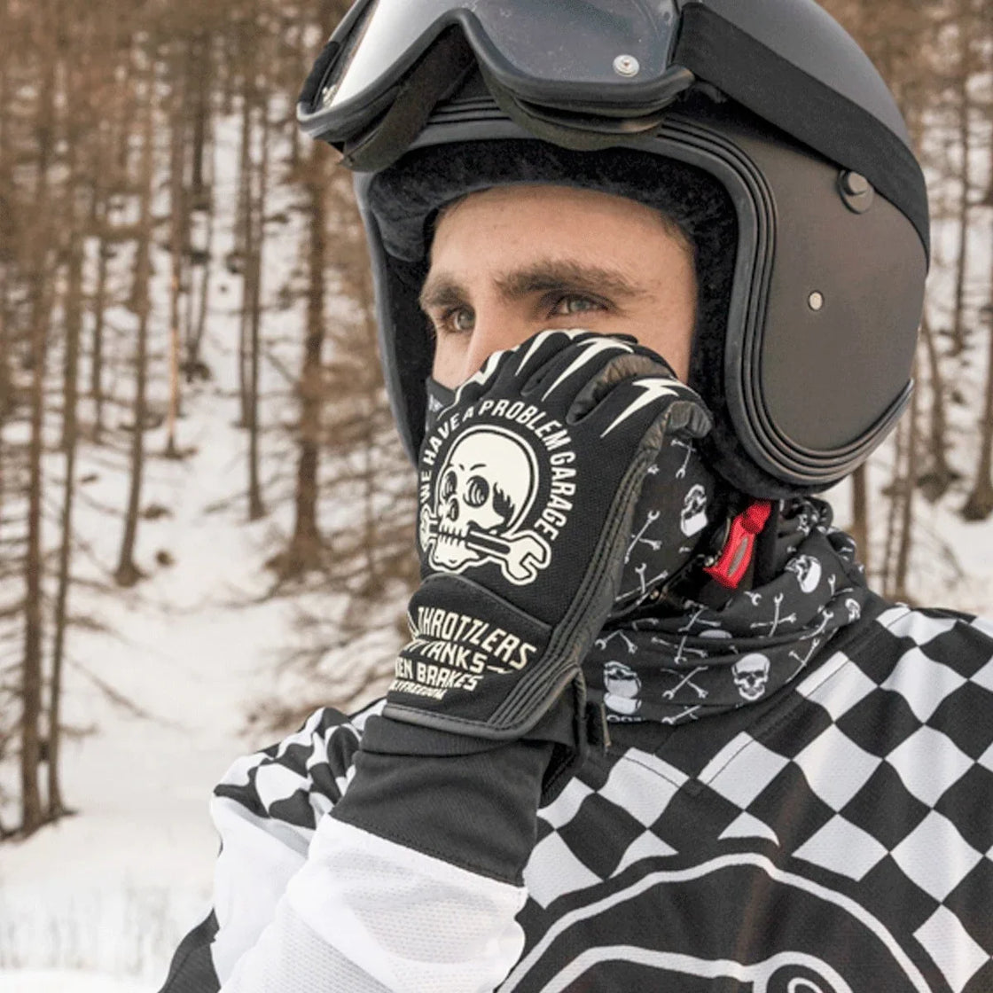 Holyfreedom Leather Hard Shell Breathable Gloves