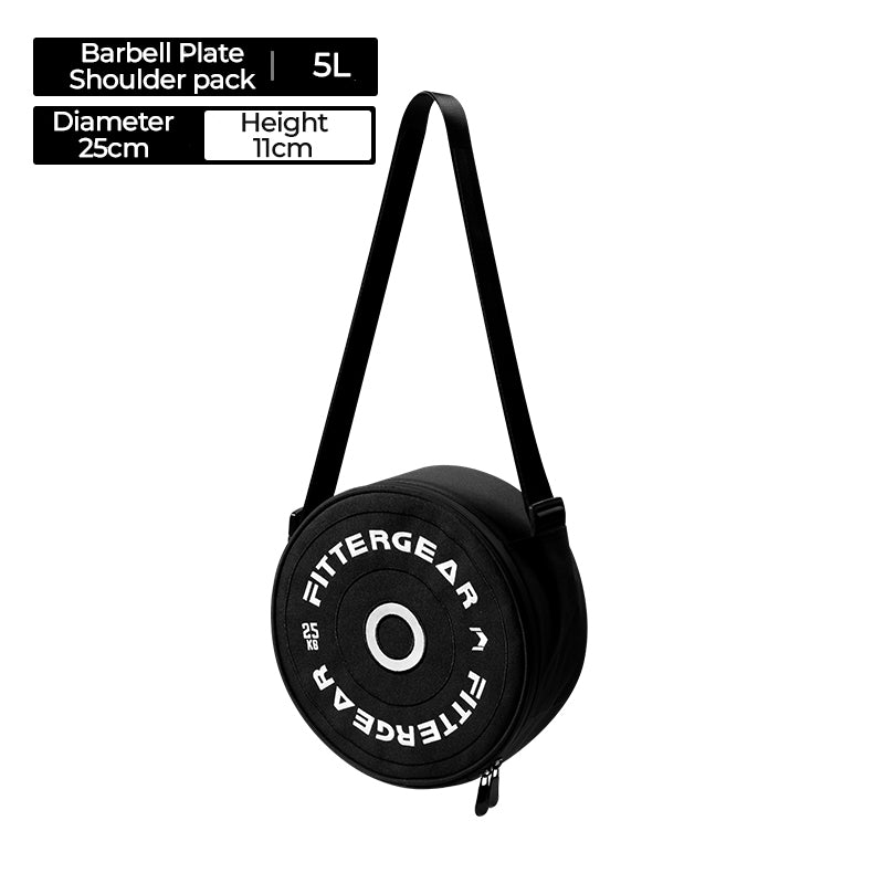 Barbell-Shaped Gym Bag