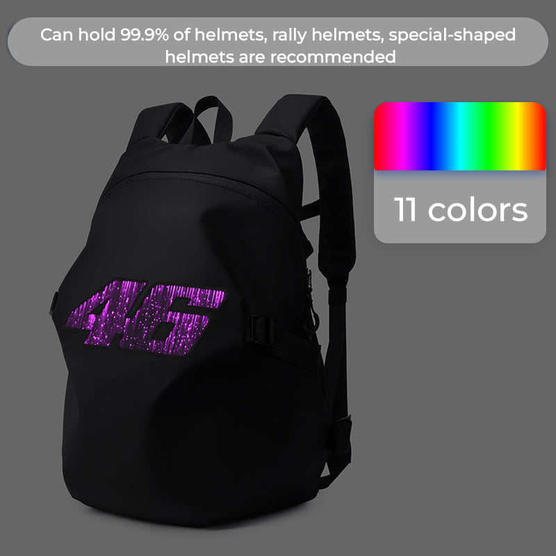 ALBERS™ Illuminated Helmet Backpack - 46 & 93 Tribute  display picture 1