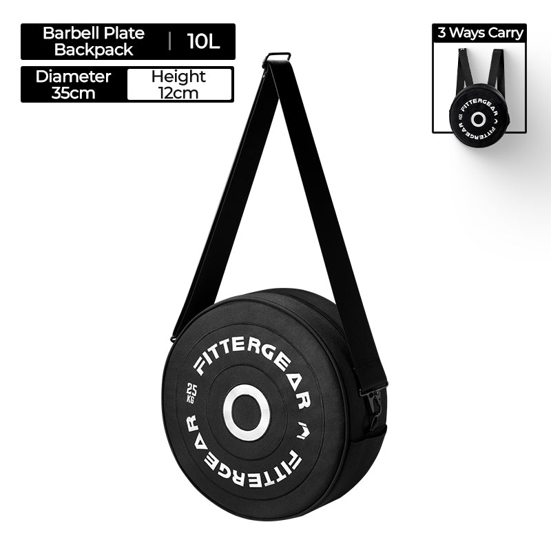 Barbell-Shaped Gym Bag