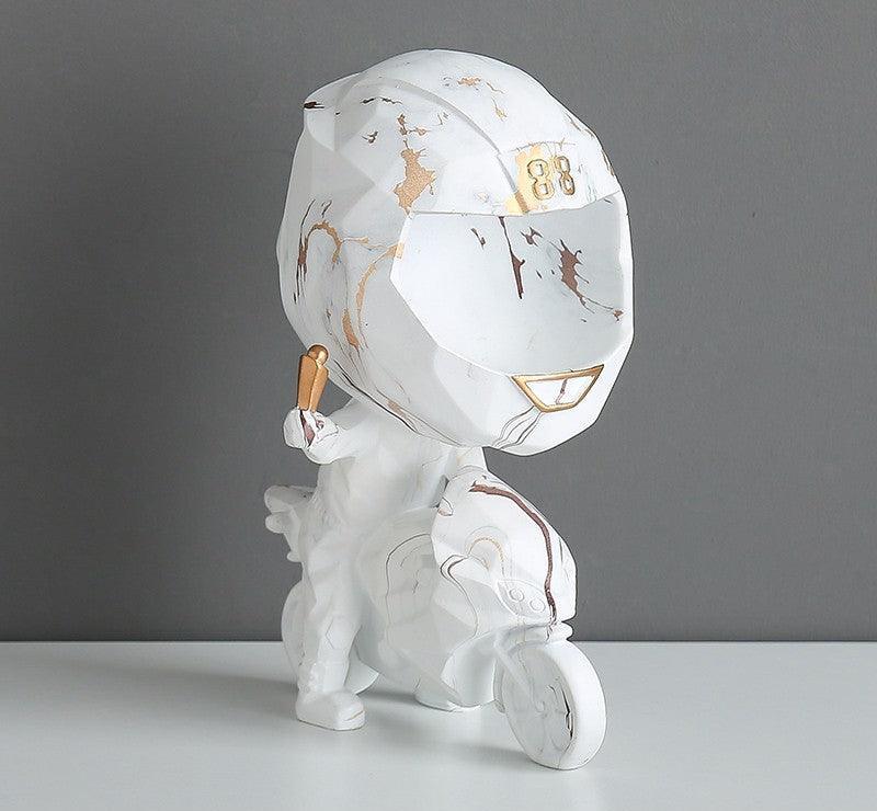 Motorcycle Champion Rider Storage Ornament