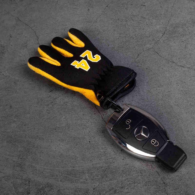 FEISHDEK™ Vintage Handcrafted Leather Motorcycle Glove Keychain