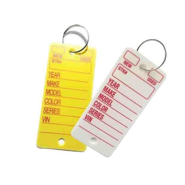 Motorcycle Handwritten Keychain Tag