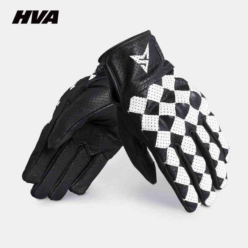 HVA™ Checkerboard Motorcycle Gloves