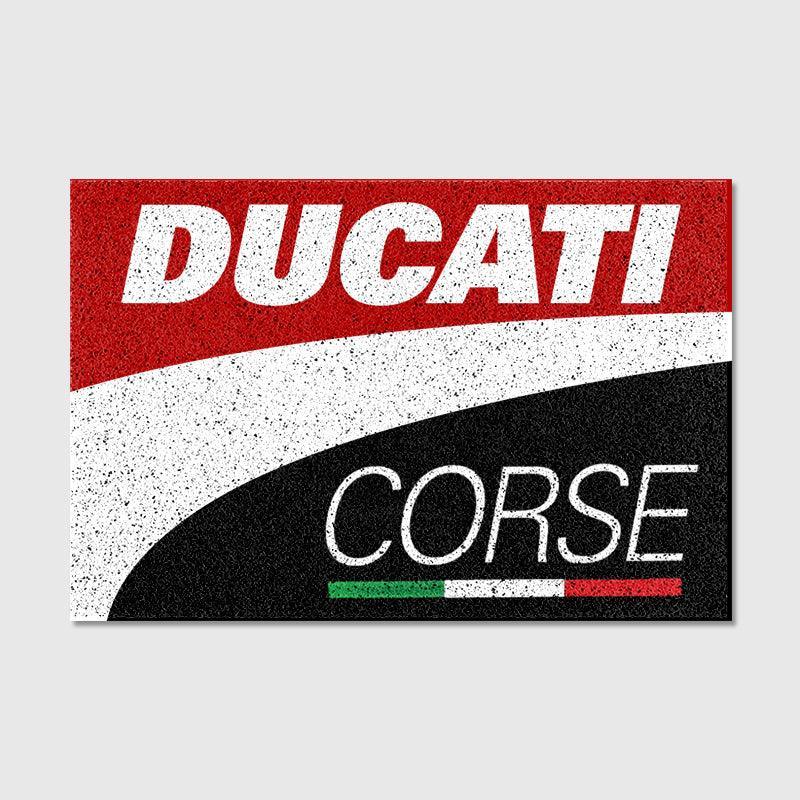 VIOLENCE BEAR™ Motorcycle Racing-Themed Custom Floor Mat