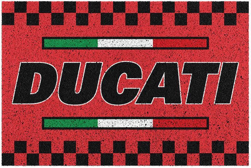 VIOLENCE BEAR™ Motorcycle Racing-Themed Custom Floor Mat