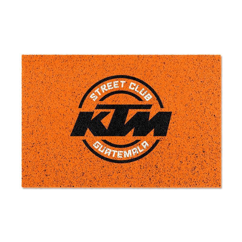VIOLENCE BEAR™ Motorcycle Racing-Themed Custom Floor Mat