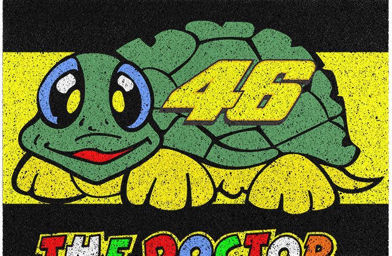 VIOLENCE BEAR™ Motorcycle Racing-Themed Custom Floor Mat
