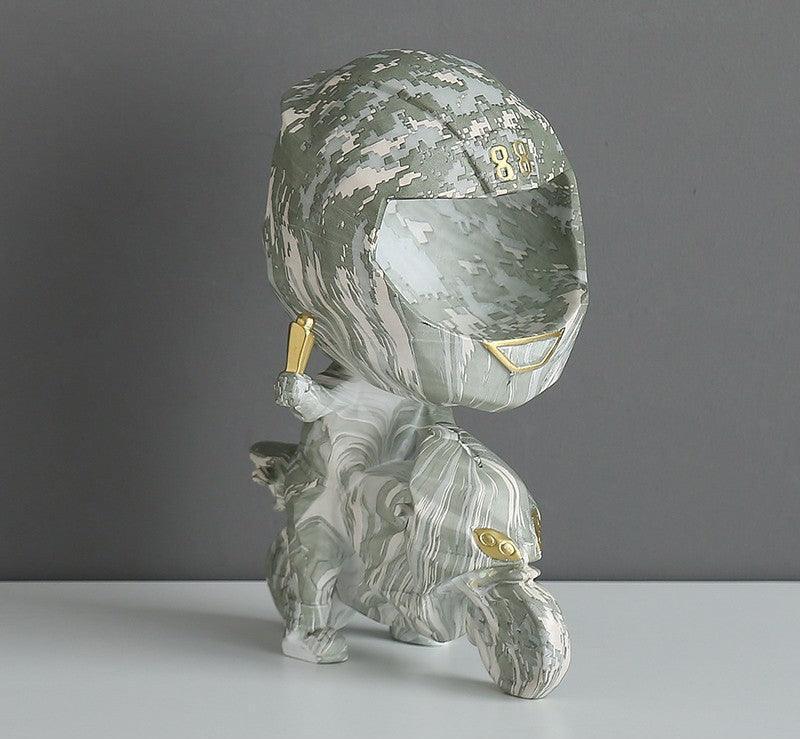 Motorcycle Champion Rider Storage Ornament