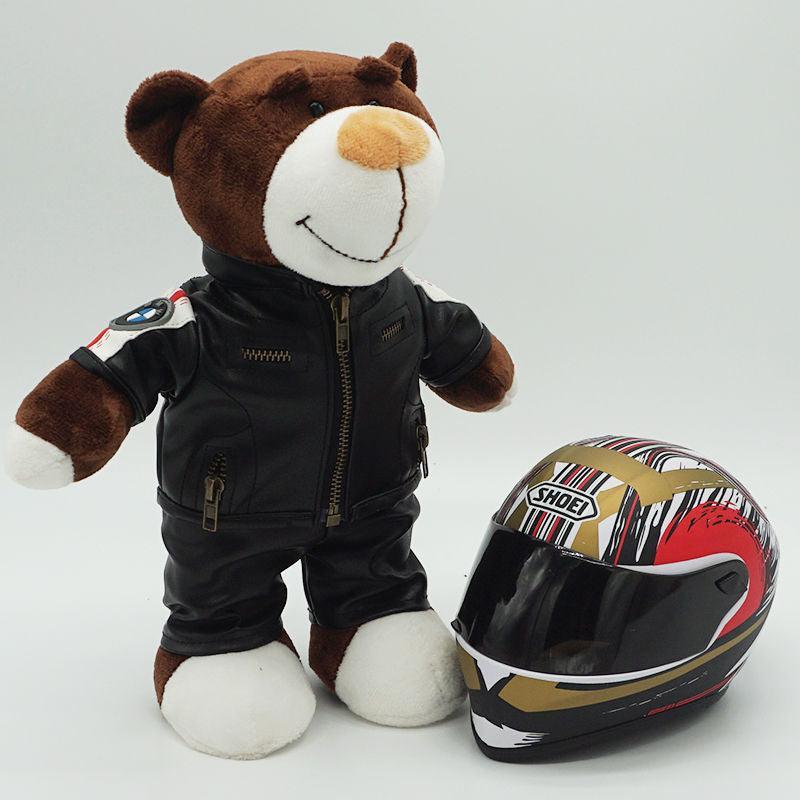 Motorcycle Buddy Helmet Bear – Bean's Moto Booth