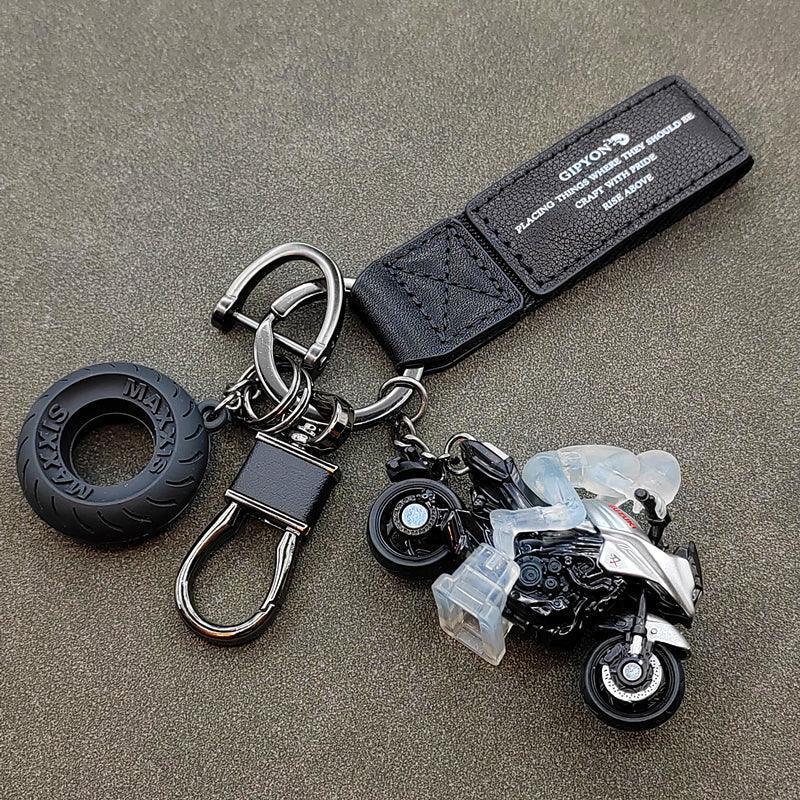 Suzuki Alloy Motorcycle Keychain