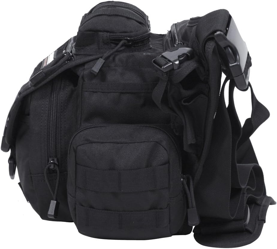 Seibertron Tactical Sling Pack EDC Travel Compact Messenger Molle Bag - Seibertron