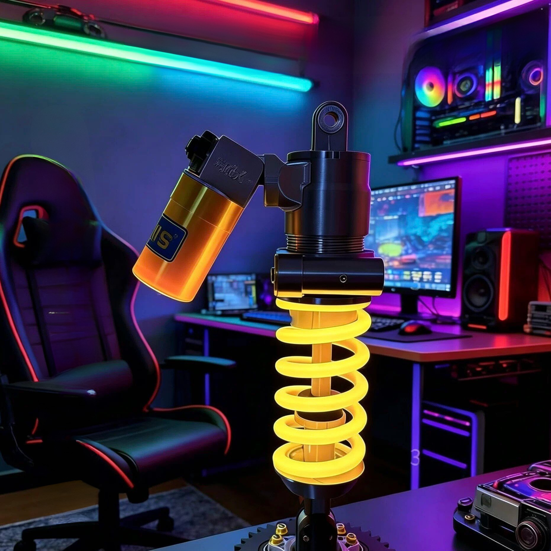 Öhlins Suspension-Inspired Table Lamp