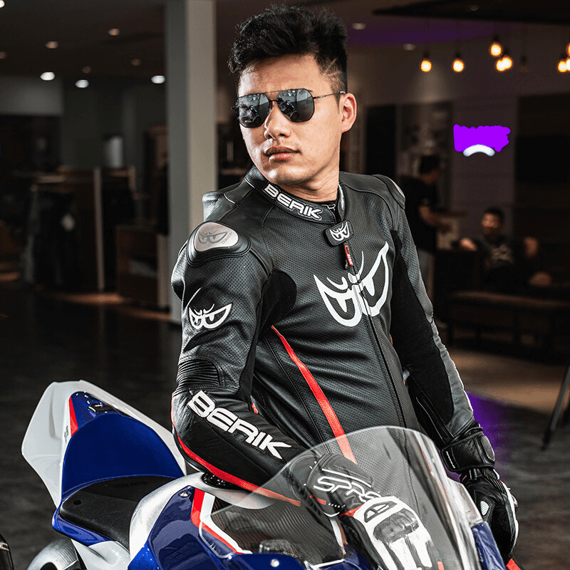 Leather Motorcycle Gear Youth Motorcycle Suit BERIK Big-Eye Motorcycle Racing Suit Leather Motorcycle Gear Youth Motorcycle Suit BERIK Big-Eye Motorcycle Racing Suit