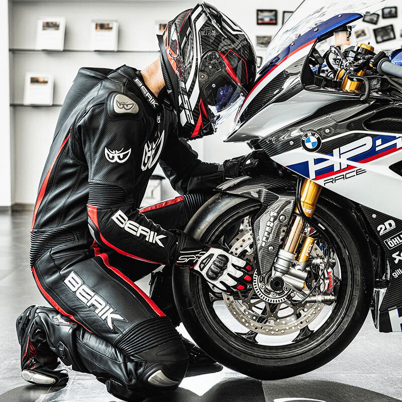 Custom Motorcycle Sportbike Track Suit Bison Custom Motorcycle