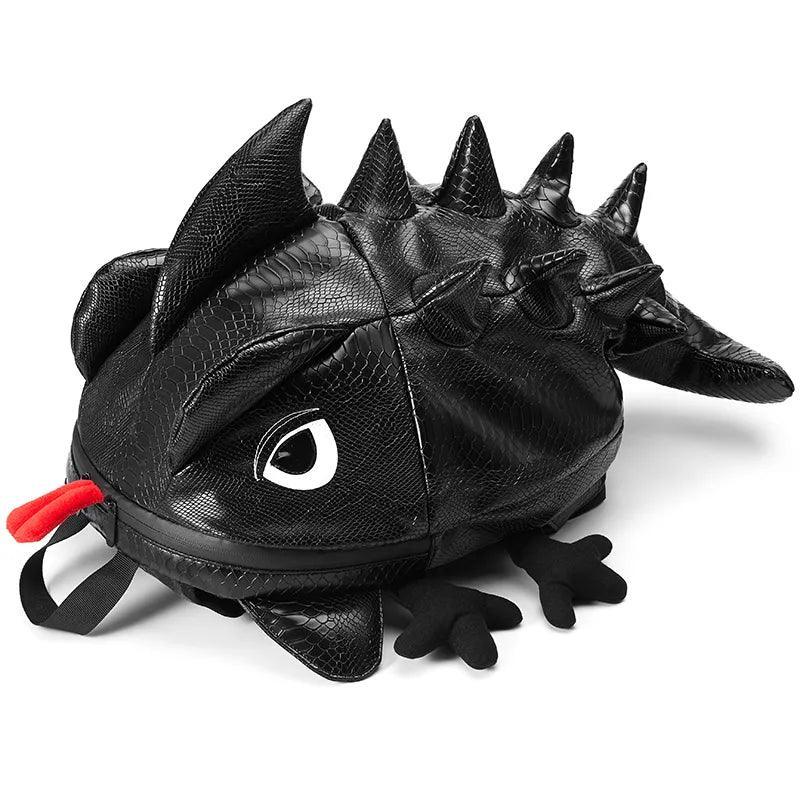 BINSONWHALE™ 4-in-1 LED Lizard Backpack/Tank Bag/Tail Bag/Helmet Bag - Bean's Moto Booth