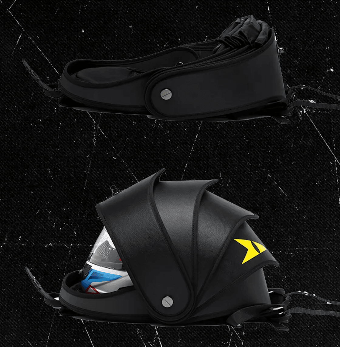 BINSONWHALE™ Devil-Eye Mootrcycle Helmet Backpack - Bean's Moto Booth