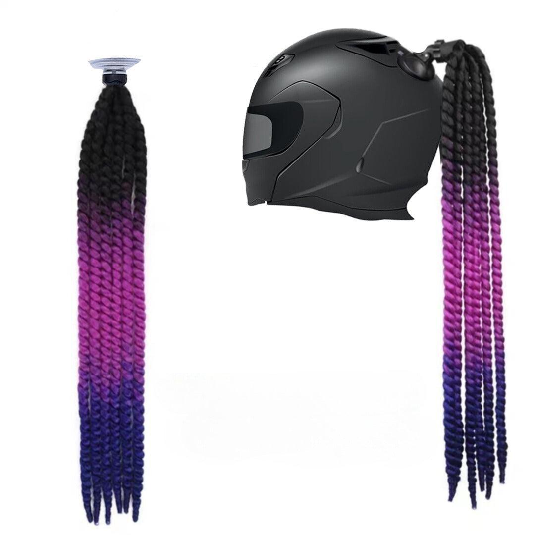 best bike helmet for braids Motorcycle Helmet Decorative Braids – Bean's Moto Booth