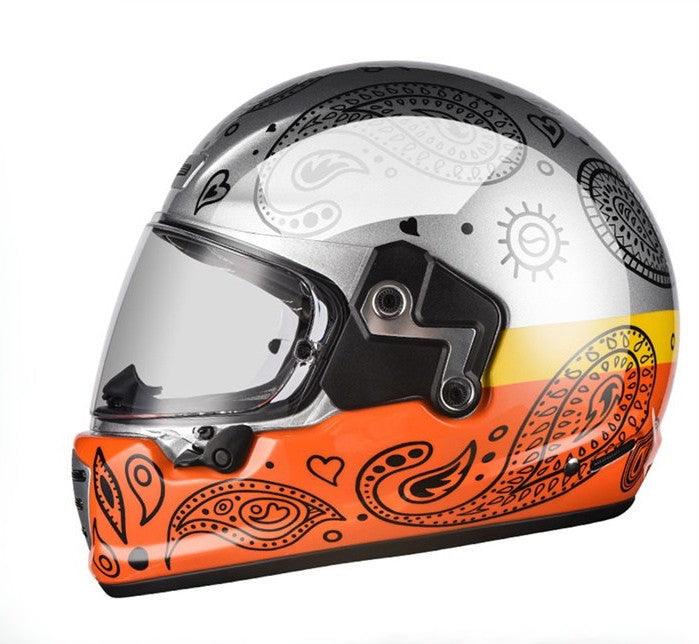 AMZ™ Retro Carbon Fiber Fiberglass Helmet AMZ™ Retro Carbon Fiber Fiberglass Helmet