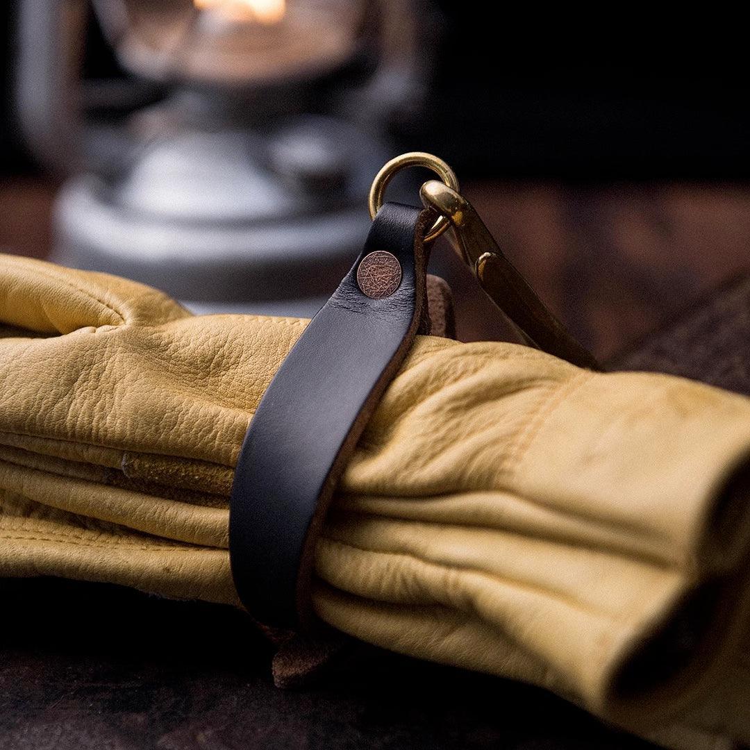 HORWEEN™ Vintage Glove Leather Clip - Bean's Moto Booth