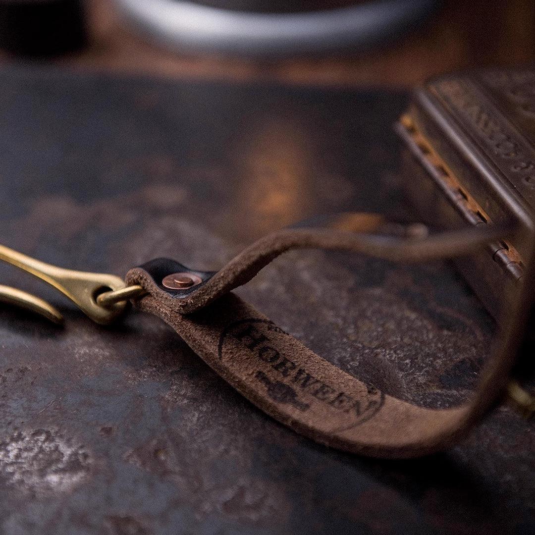 HORWEEN™ Vintage Glove Leather Clip - Bean's Moto Booth